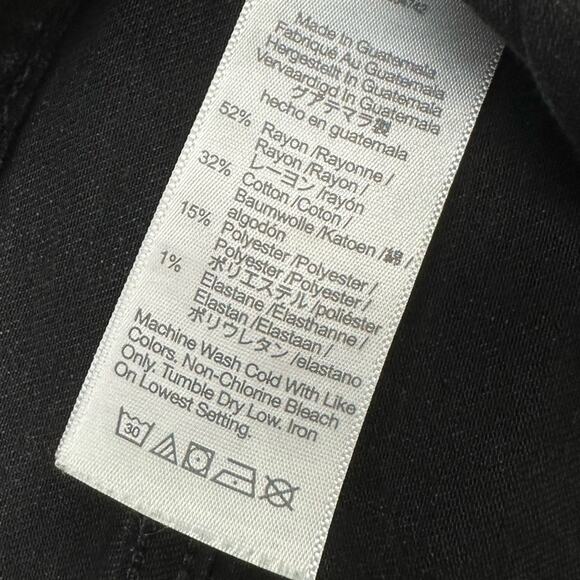 Madewell Roadtripper Skinny Black Jeans Size 28 - Picture 5 of 5